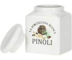 LA PORCELLANA BIANCA CONSERVA 4 prieskonių indelių rinkinys, 175 ml