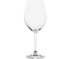 La Porcellana Bianca 6 novello raudonojo vyno taurių rinkinys – permatomas, 425 ml