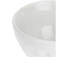 La Porcellana Bianca 6 mažų apvalių pyrago dubenėlių rinkinys - baltos spalvos, 8 cm