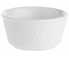 La Porcellana Bianca 6 bosco apvalių dubenėlių rinkinys - balti, 7 cm