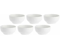 LA PORCELLANA BIANCA ESSENZIALE Rinkinys 6 misek vaisių 13 cm