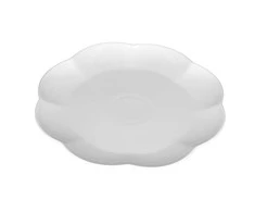 La Porcellana Bianca 6 villadeifiori vakarienės lėkščių rinkinys - baltas, 26 cm