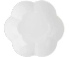NPC Polska La Porcellana Bianca rinkinys iš 6 Villadeifiori sriubos lėkščių 20 cm balta