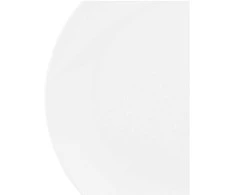 La Porcellana Bianca 6 Essenziale vakarienės lėkščių rinkinys - baltas, 27 cm