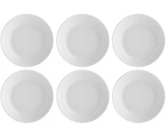 LA PORCELLANA BIANCA MOMENTI Rinkinys 6 sriubos lėkštės 24 cm