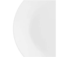 La Porcellana Bianca Rinkinys iš 6 essenziale salotų lėkščių - baltos, 20 cm