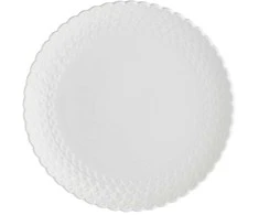 La Porcellana Bianca 6 momenti torto lėkščių rinkinys - baltas, 18 cm