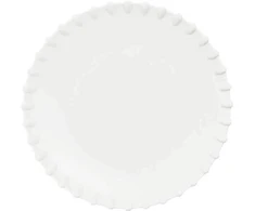 LA PORCELLANA BIANCA ROMEO Talerz deserowy - 21 cm, balta