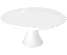 LA PORCELLANA BIANCA ROMEO Tortinė na ciasto - 28 cm, balta