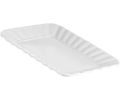 La Porcellana Bianca DUCAL Baltas PORCELINAS Taca prostokątna 27 x 19 cm