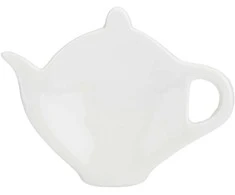 LA PORCELLANA BIANCA CONVIVIO Arbatos maišelio lėkštė 11 x 8,5 cm