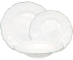 LA PORCELLANA BIANCA TERESA Rinkinys 18 talerzy
