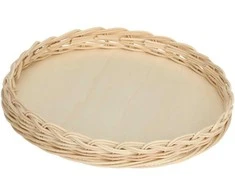 LA PORCELLANA BIANCA MIDOLLINO Pintas krepšelis pyrago patiekalui 25 cm