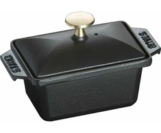 STAUB Maža kepimo forma 15 cm, juoda
