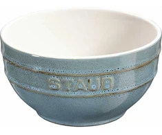 STAUB PATIEKAVIMAS Apvalus dubuo 12 cm, antikvarinis turkis