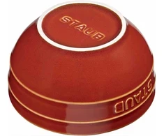 STAUB PATIEKAVIMAS Apvalus dubuo 12 cm, kaštoninis
