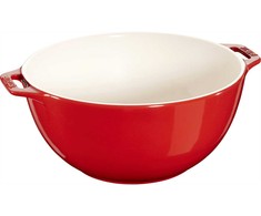 STAUB PATIEKAVIMAS Dubuo su dviem rankenomis 25 cm, raudonas