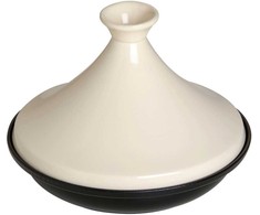 STAUB Verschiedene Dulkių tagine 20cm apvalus kremas, ketaus