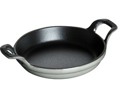 Staub apvalus mini kepimo ir gratino indas - 250 ml, grafitas