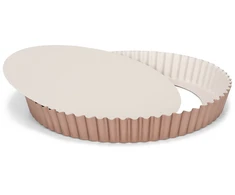 Patisse formos vikis su laisvu dugnu 28 cm plieno vario / smėlio