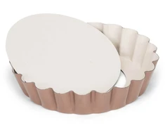 PATISSE CERAMIC Mini tortų keptuvė, quiche su nuimamu pagrindu 10 cm