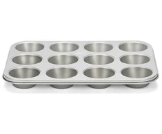 PATISSE Sidabrinis-TOP Forma na 12 muffinek