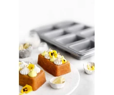 Patisse Duonos forma mini 34 x 28 cm sidabrinis plienas