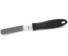 Patisse stiklo peilis išlenktas 11 cm sidabro-juodo nerūdijančio plieno