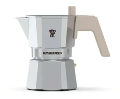 PEZZETTI FUTUREXPRESS aliuminio kavos virimo aparatas (1 puodelis) - sidabrinis