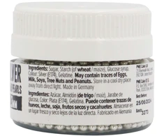 PME Cukrowe perełki dekoracyjne 25 g 2.3 mm, sidabrinė