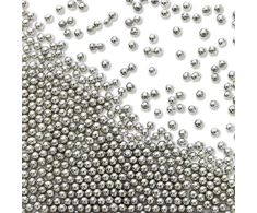PME Cukrowe perełki dekoracyjne 25 g 4 mm, sidabrinė