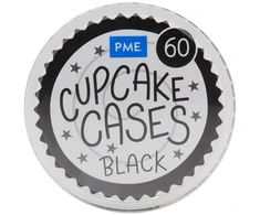 PME Cupcake kepimo puodeliai (60 vnt.) Juodi