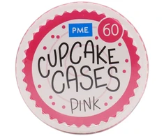 PME Cupcake kepimo puodeliai (60 vnt.) Rožiniai