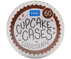 PME Cupcake kepimo puodeliai (60 vnt.) rudi