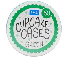 PME Cupcake kepimo puodeliai (60 vnt.) Žali