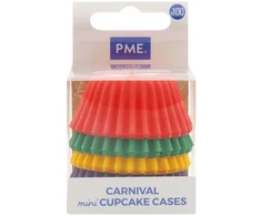 PME Cupcake Liners (100 vienetų) kelių spalvų