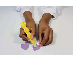 PME Decorating Knurl Tool (3 antgaliai) 13 cm Geltona