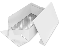 PME Dėžutė ir stačiakampės lentos rinkinys 33x22 cm baltos spalvos