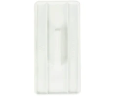 PME Išlyginimo mentele glajui ir masei 16 x 8 cm balta