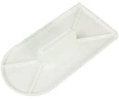 PME Išlyginimo mentele glajui ir masei 17 x 8 cm balta