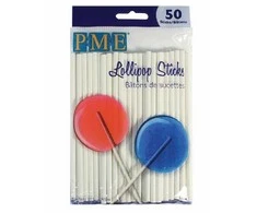 PME Lollipop Sticks (50 vnt.) 11,5 cm