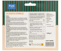 PME metalinių pabarstukų rinkinys 30 vnt. 180 g
