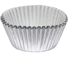 PME Metallic Cupcake Įdėklai (30 vnt.) Sidabras