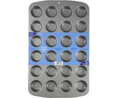 PME Nelipni kepimo forma 24 mini bandelėms 36 x 26,5 cm balta