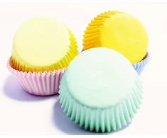 PME Pasteliniai Cupcake kepimo puodeliai (60 vnt.) Daugiaspalviai