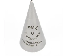 PME Plieninis dekoratyvinis antgalis Nr. 0