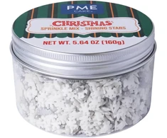 PME Posypka świąteczna Sidabrinė Gwiazdki 160 g