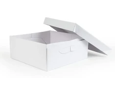 PME Pudełko na ciasto 178 x 178 x 152 mm balta
