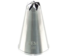 PME Steel dekoratyvinis antgalis gėlė 107