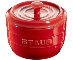 STAUB STORAGE Pojemnik na sól 250 ml, raudona